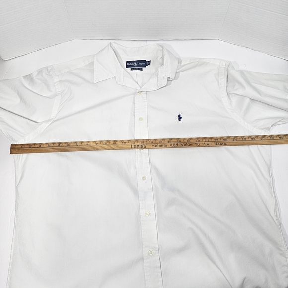 Ralph Lauren Blue Label White Button Down Shirt - Picture 9 of 13